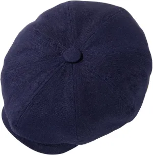 Oversized XL XXL Natural Linen Flat Cap Lightweight 8 Panel Summer Cooling Eco-Friendly Newsboy Hat Golf Outdoor