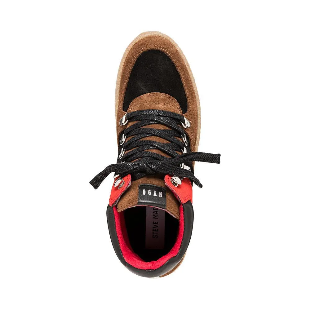 Pandora Sneaker COGNAC/RED