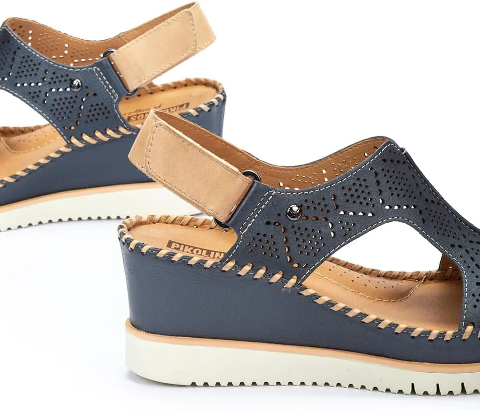 PIKOLINOS Wedge Sandals Leather Aguadulce for Woman