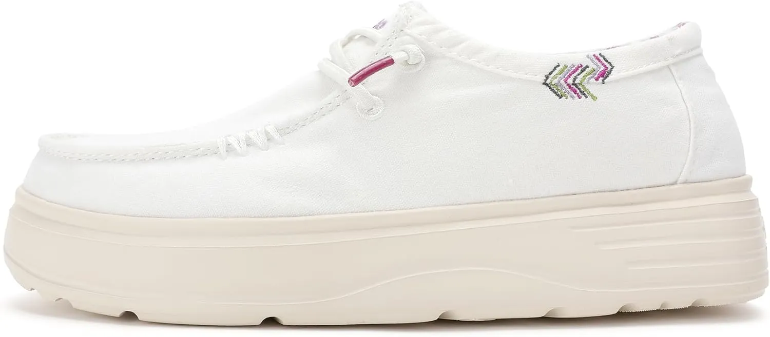 PITAS Natal Slip-on Shoes for Women | Casual Summer Women's Loafers | Comfortable & Lightweight Slip-Ons | White