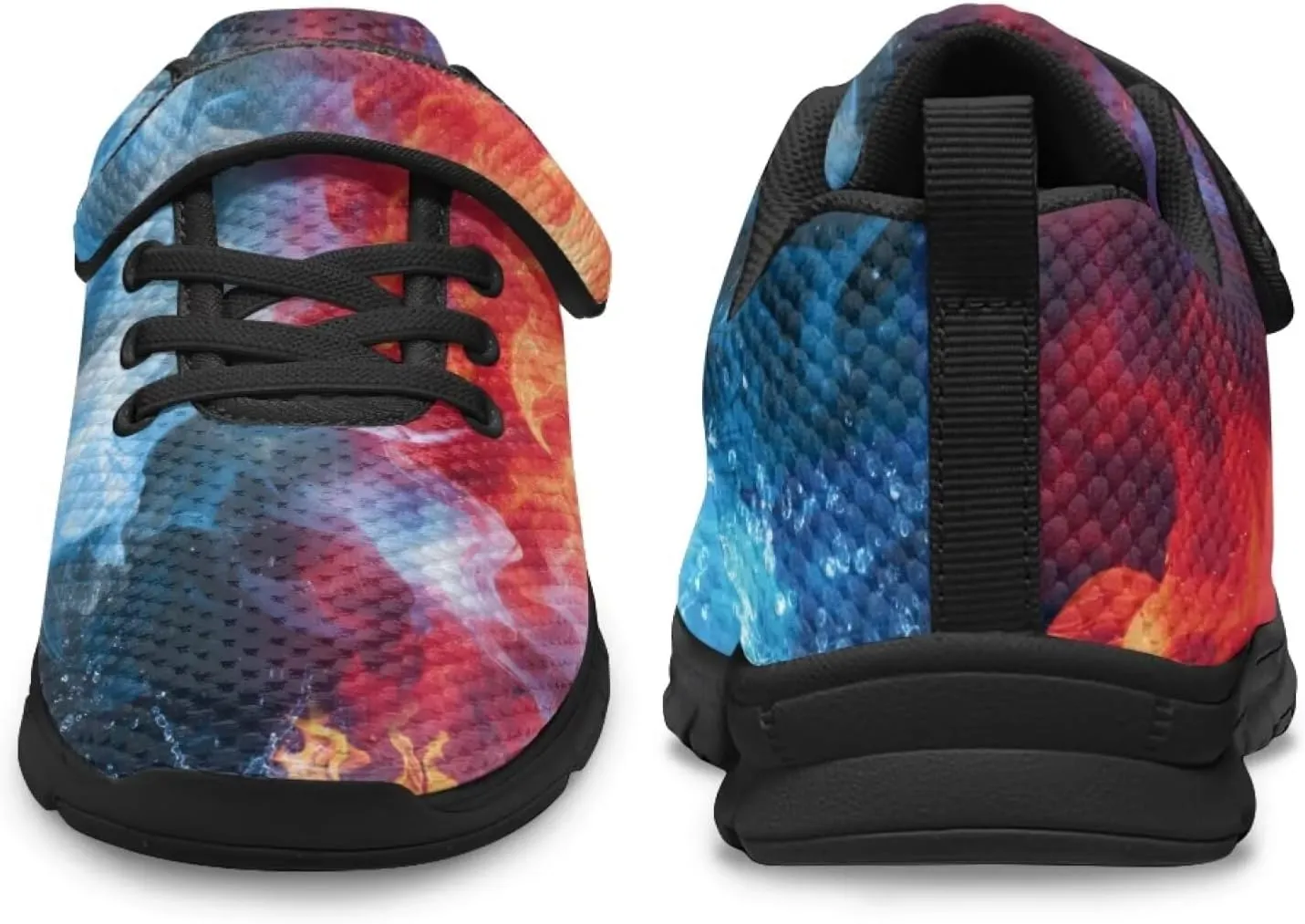 Print Shoes for Kids Boys Cute Shoes for Running Walking Slip On Shoes