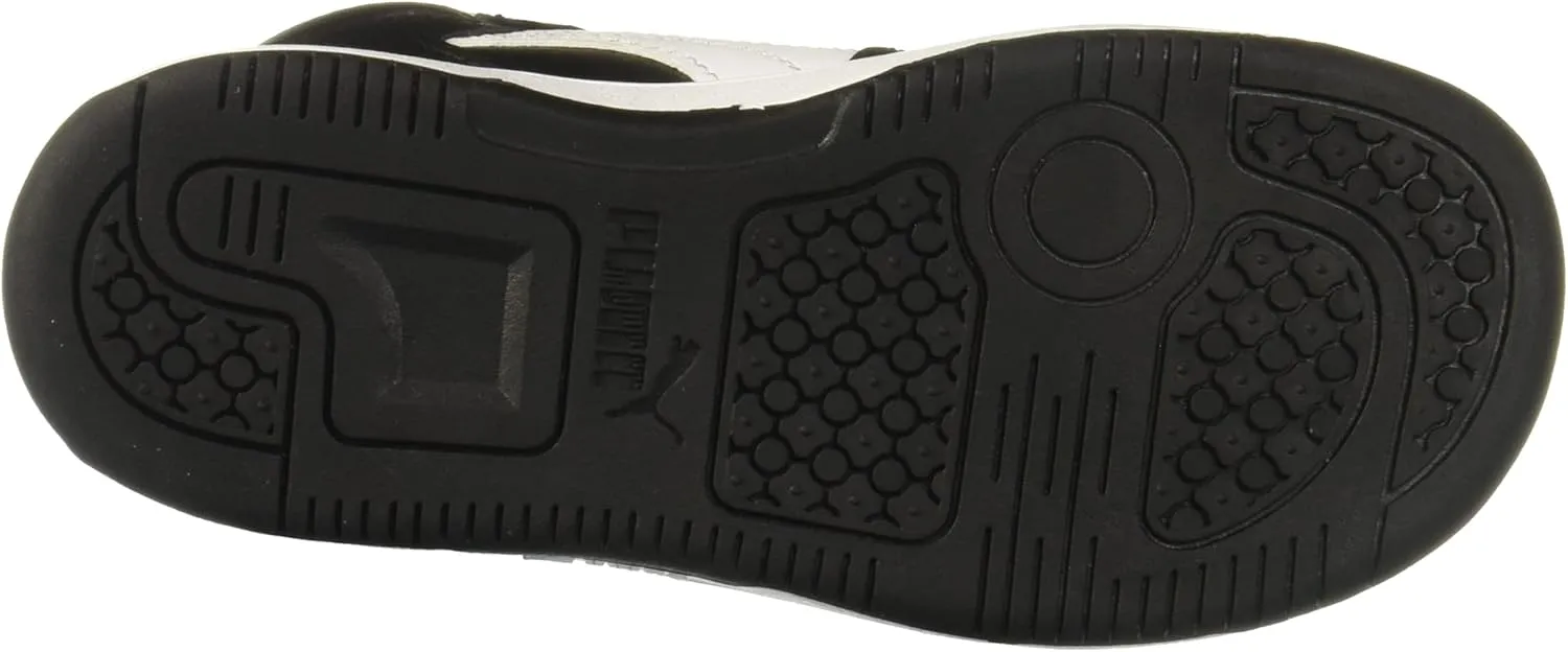 PUMA Kids' Rebound Layup Mid Hook and Loop Sneaker