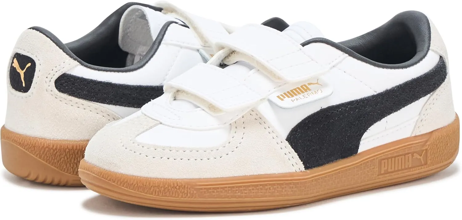 PUMA Unisex-Child Palermo Hook and Loop (Little Kid) Sneaker