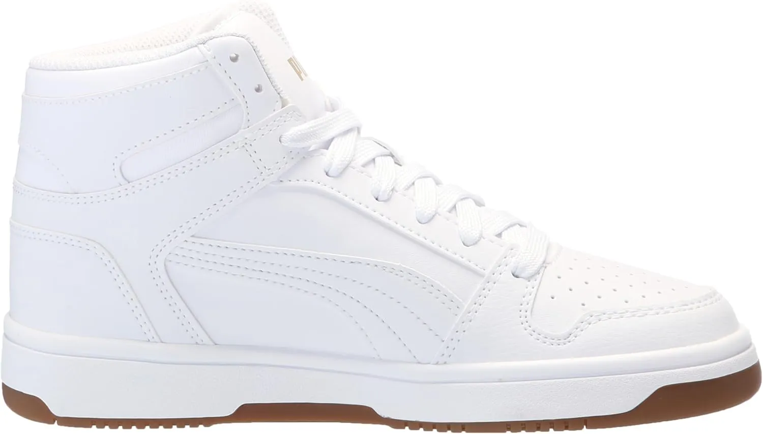 PUMA Unisex-Child Rebound Layup Mid Sneaker