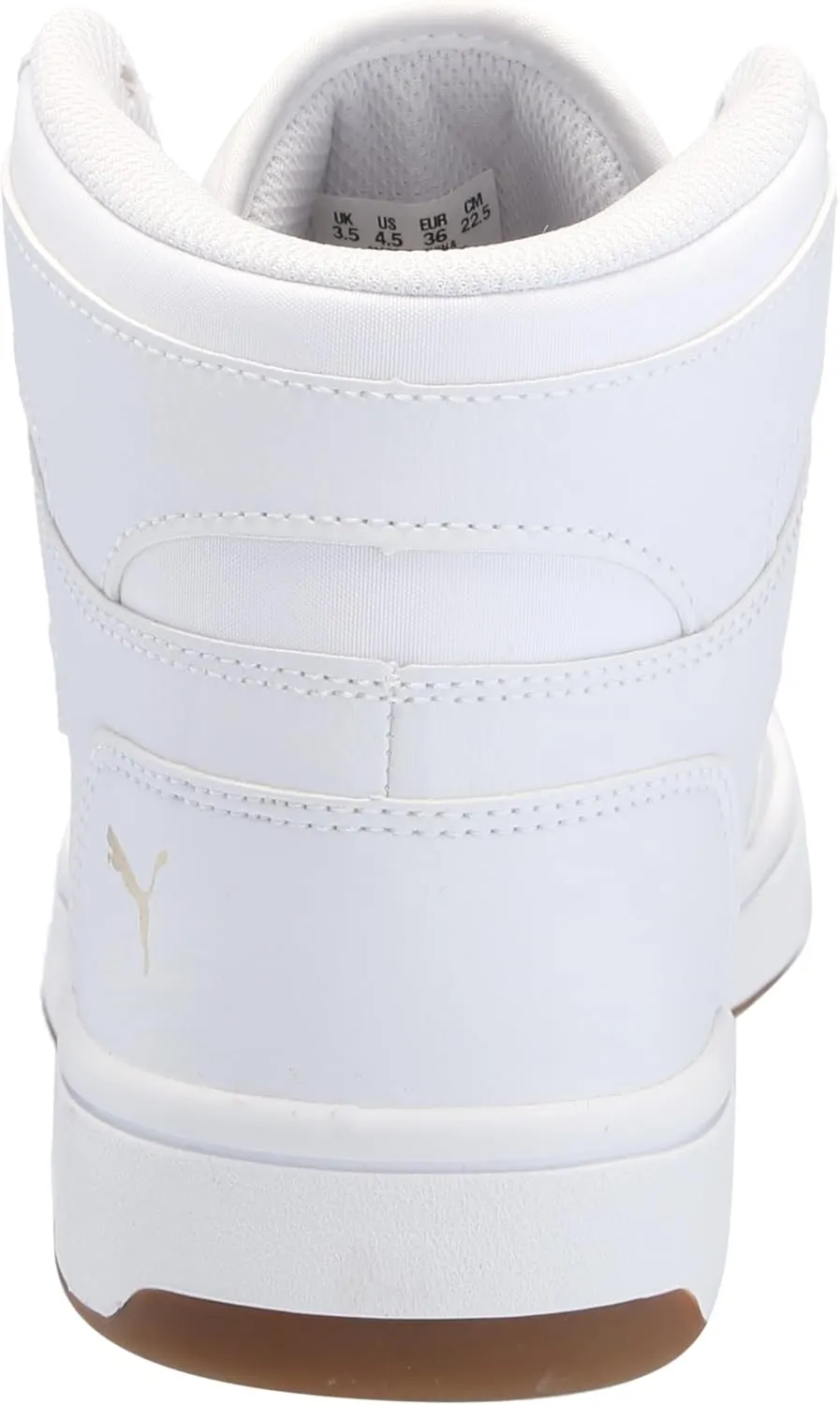 PUMA Unisex-Child Rebound Layup Mid Sneaker