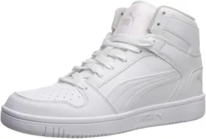 PUMA Unisex-Child Rebound Layup Mid Sneaker