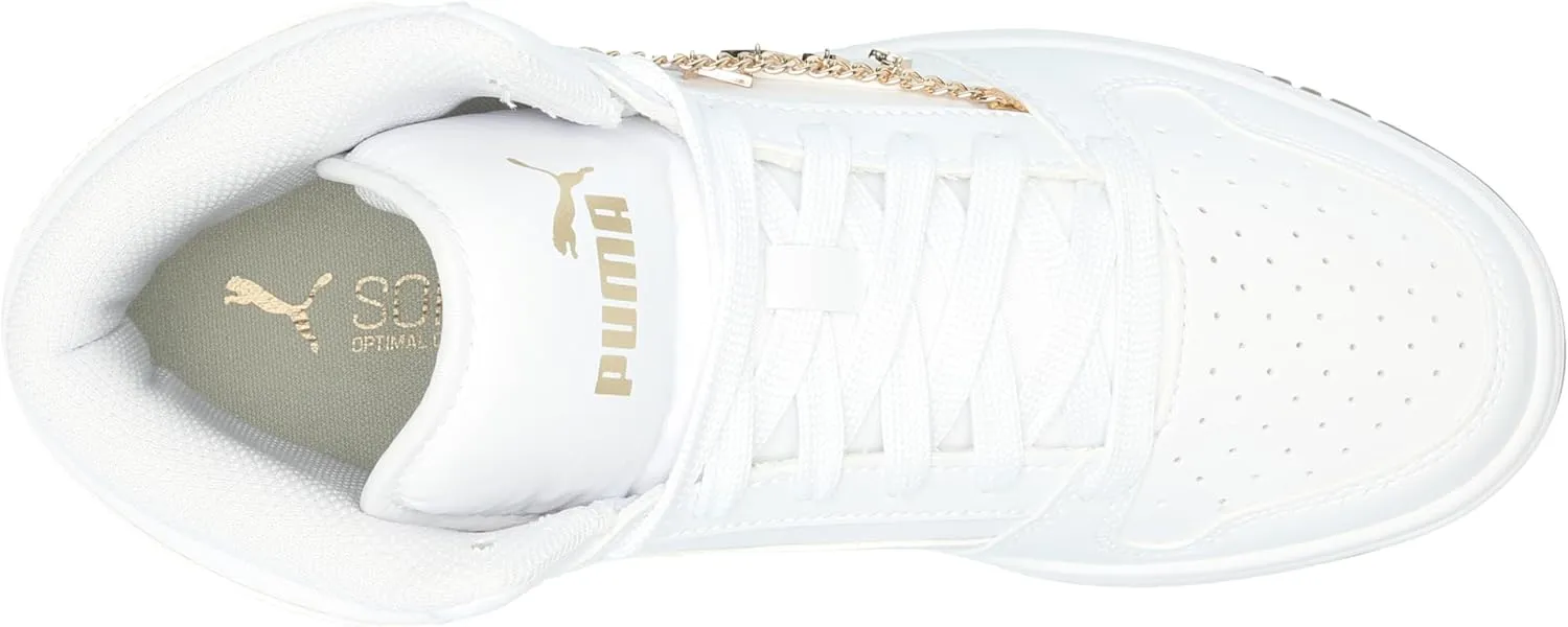 PUMA Unisex-Child Rebound Layup Mid Sneaker