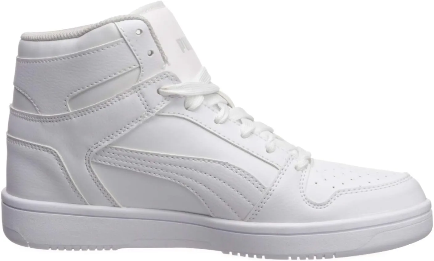 PUMA Unisex-Child Rebound Layup Mid Sneaker