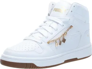 PUMA Unisex-Child Rebound Layup Mid Sneaker