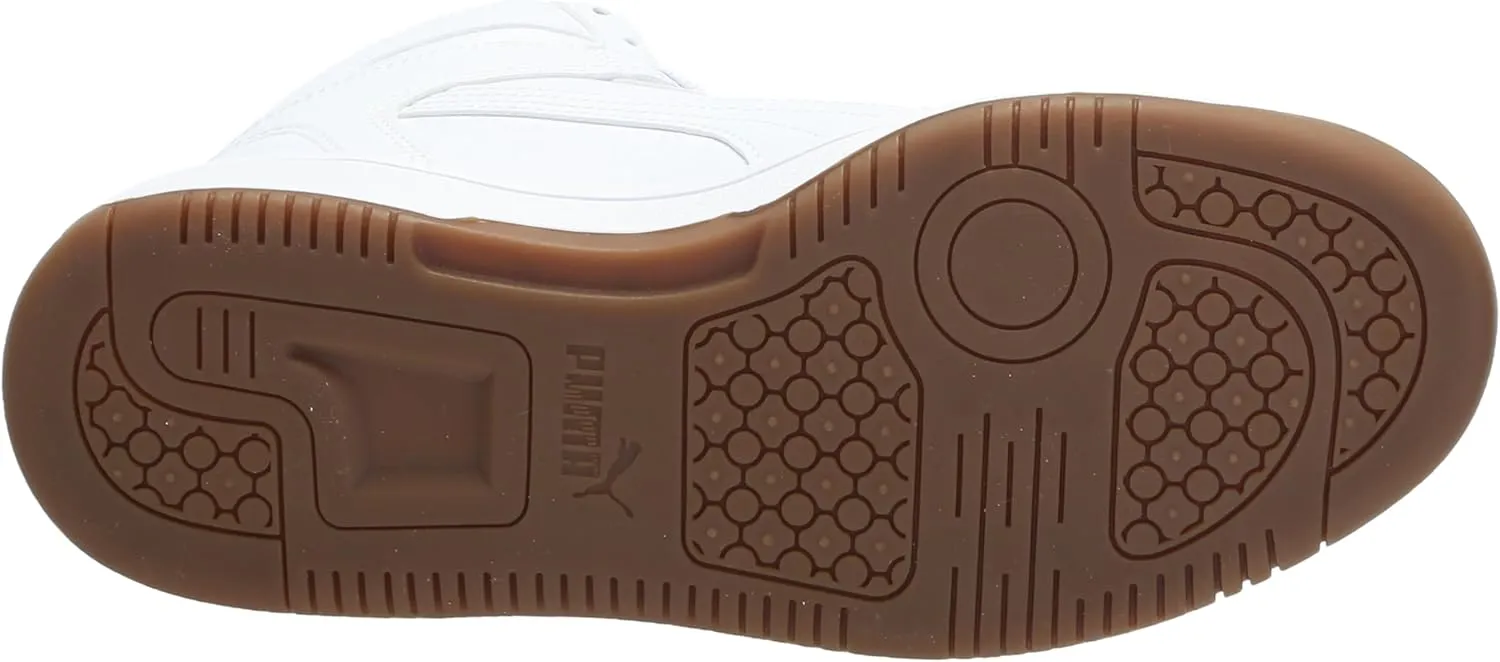 PUMA Unisex-Child Rebound Layup Mid Sneaker
