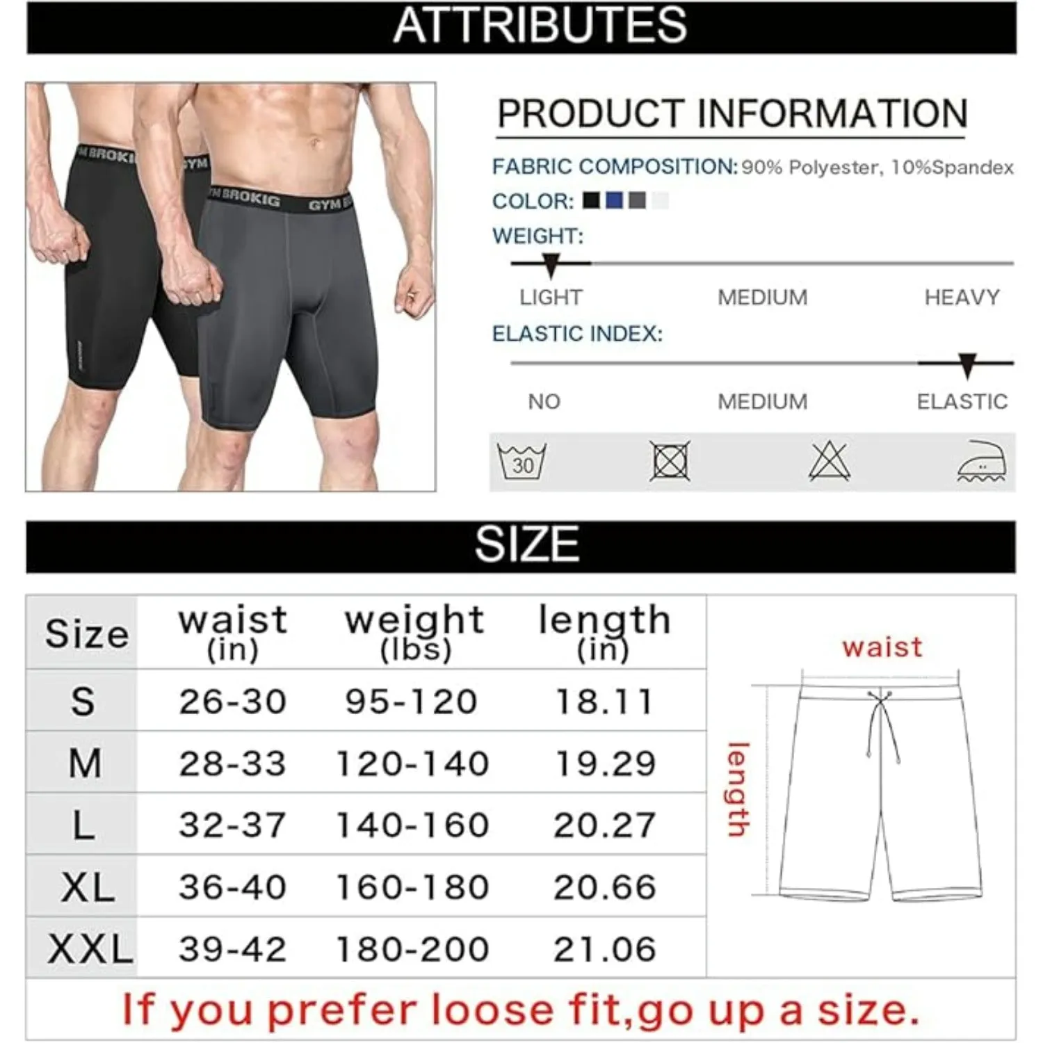 Quick Dry Baselayer Shorts