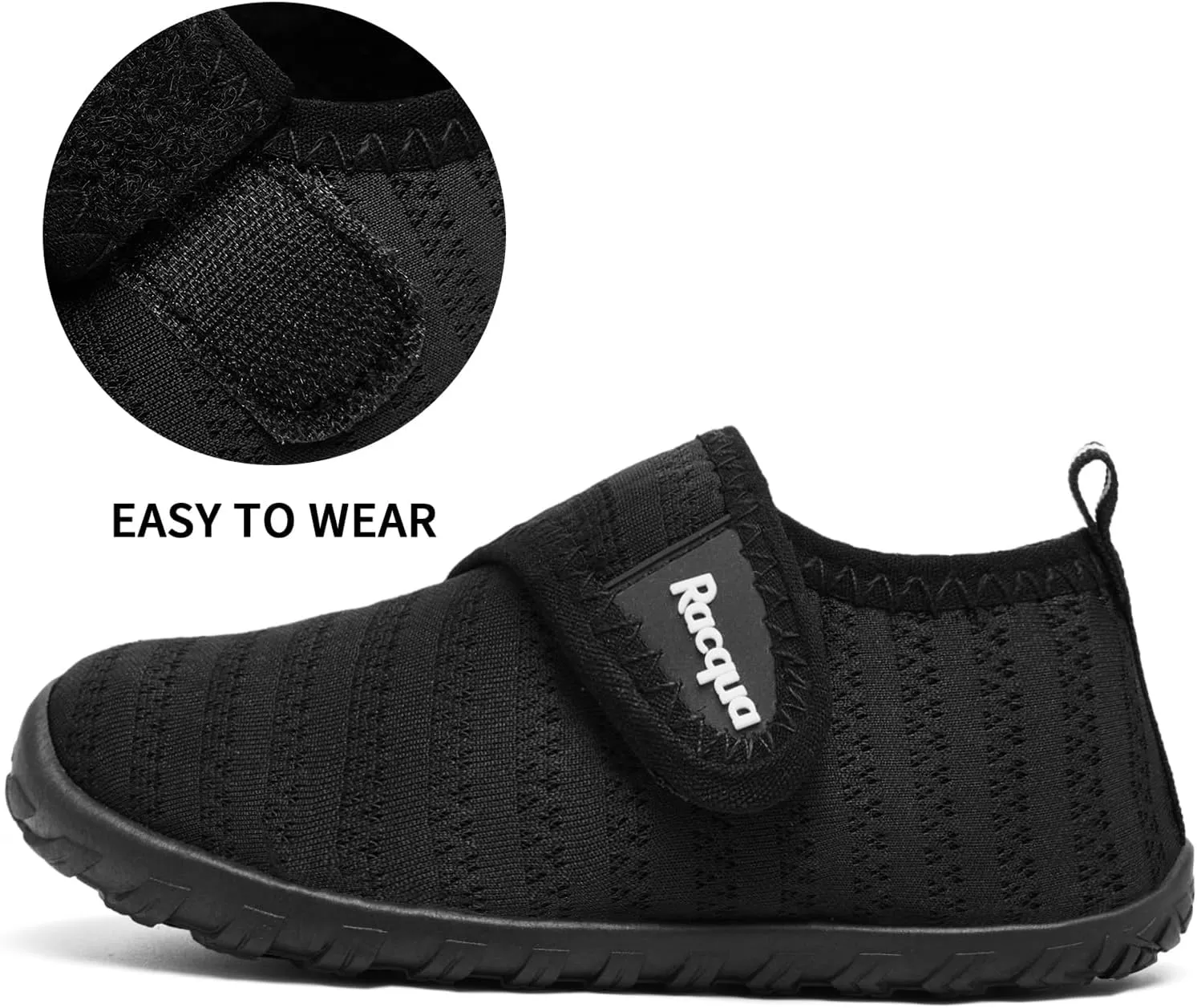 Racqua Baby Todder Water Shoes Boy's Girl's Quick Dry Barefoot Shoes Non-Slip Swim Pool Aqua Shoes(Baby/Toddler)