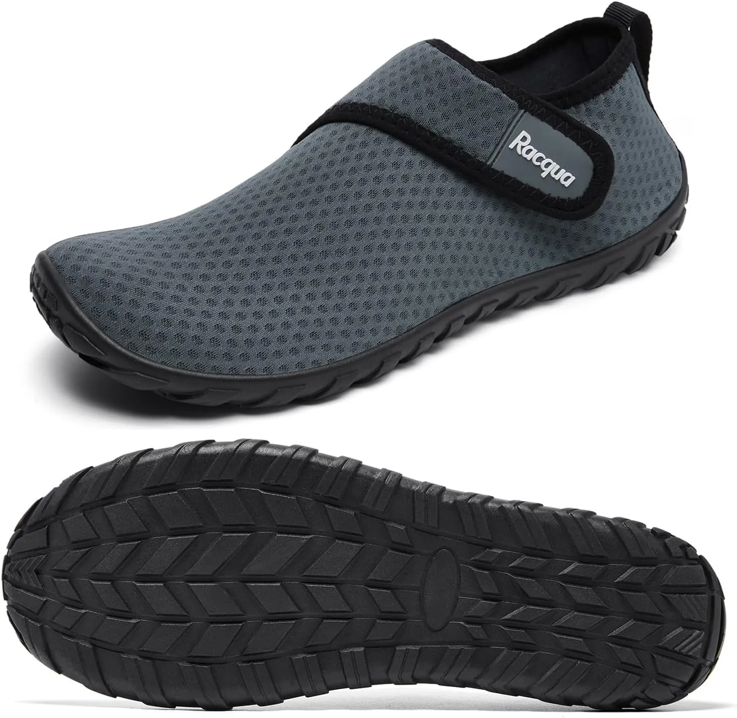 Racqua Men's Women's Water Shoes Barefoot Quick Dry Lightweight Aqua Shoes Swim Beach Shoes