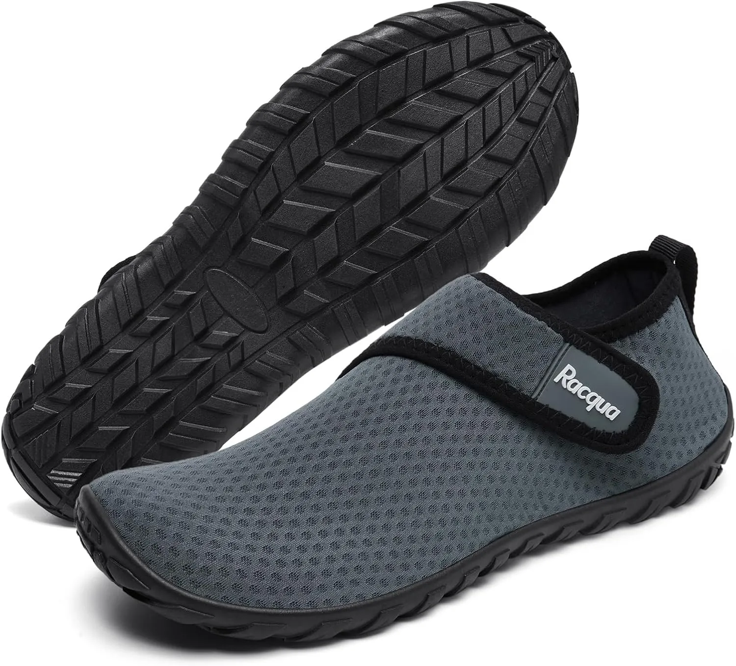 Racqua Men's Women's Water Shoes Barefoot Quick Dry Lightweight Aqua Shoes Swim Beach Shoes