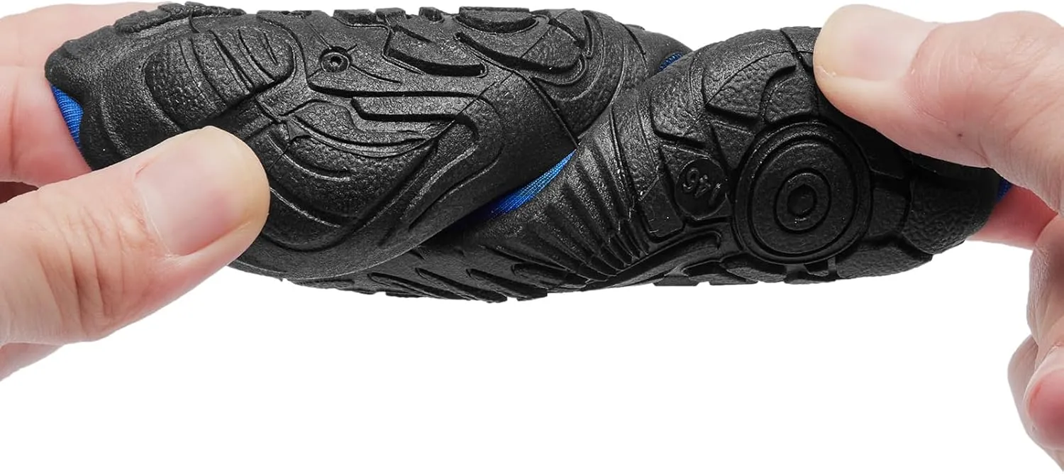 Racqua Toddler Boys Girls Water Shoes Slip-On Quick Dry Aqua Kids Shoes Lightweight Breathable Swim Shoes(Toddler/Little Kid)