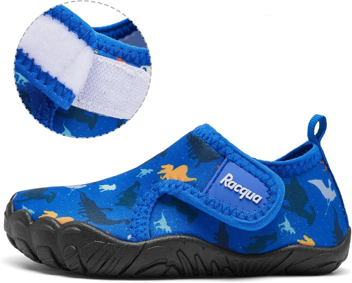 Racqua Toddler Boys Girls Water Shoes Slip-On Quick Dry Aqua Kids Shoes Lightweight Breathable Swim Shoes(Toddler/Little Kid)