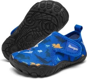 Racqua Toddler Boys Girls Water Shoes Slip-On Quick Dry Aqua Kids Shoes Lightweight Breathable Swim Shoes(Toddler/Little Kid)