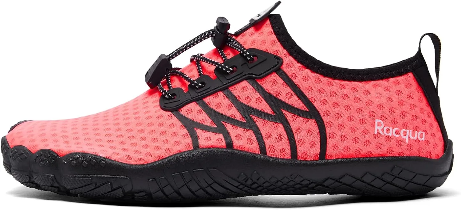 Racqua Water Shoes Quick-Dry Swim Shoes Breathable Lightweight Beach Shoes Pool Barefoot Aqua for Women Men