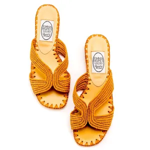 Raffia H Sandal-Tan
