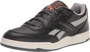Reebok Unisex BB 4000 II Sneaker, Core Black/Chalk/Pure Grey, 5.5 US Men