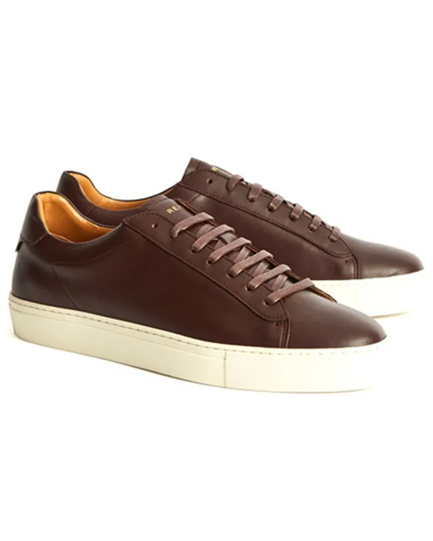 Reiss Finley Leather Sneaker