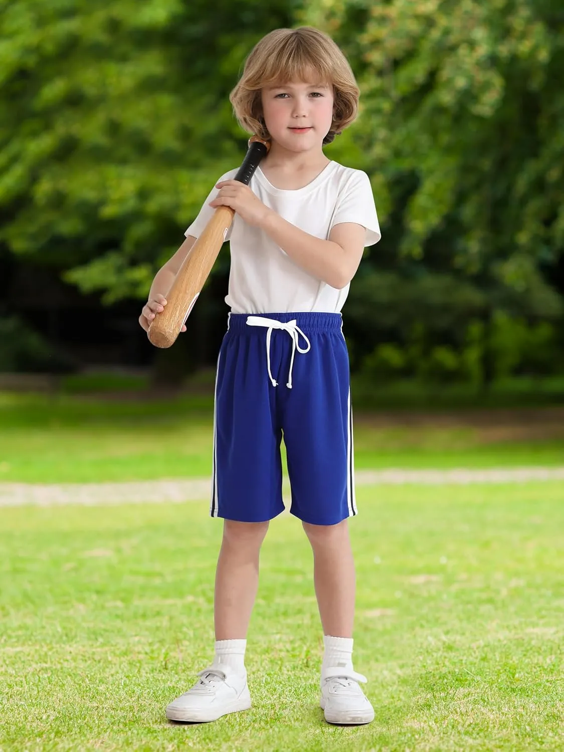 Resinta Toddler Boys Shorts Boys Quick Dry Athletic Pull-On Shorts with Elastic Waist for Summer Playwear