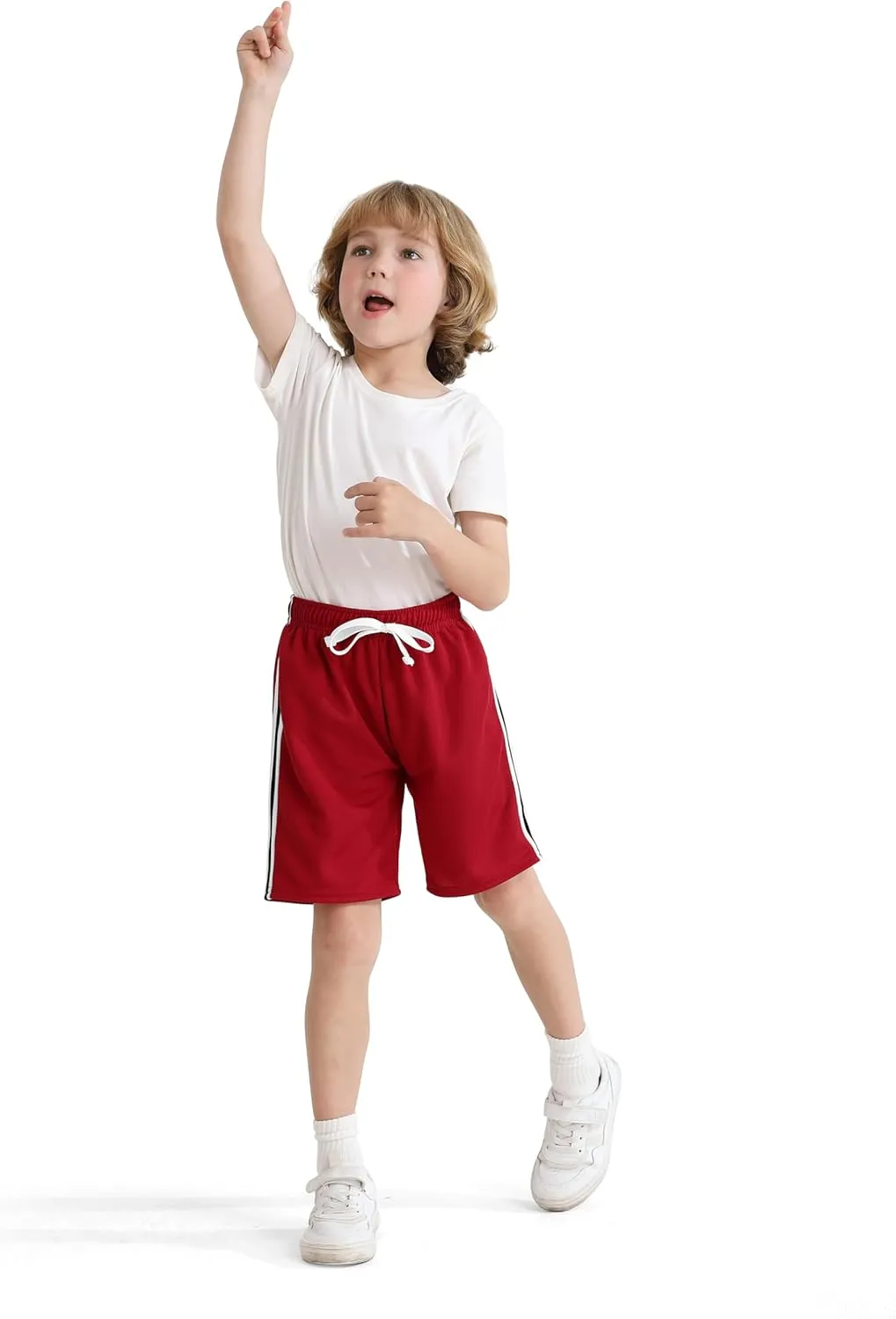 Resinta Toddler Boys Shorts Boys Quick Dry Athletic Pull-On Shorts with Elastic Waist for Summer Playwear