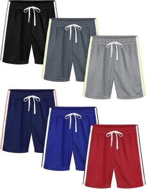 Resinta Toddler Boys Shorts Boys Quick Dry Athletic Pull-On Shorts with Elastic Waist for Summer Playwear