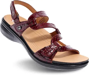 Revere Woman Miami Leather Sandals