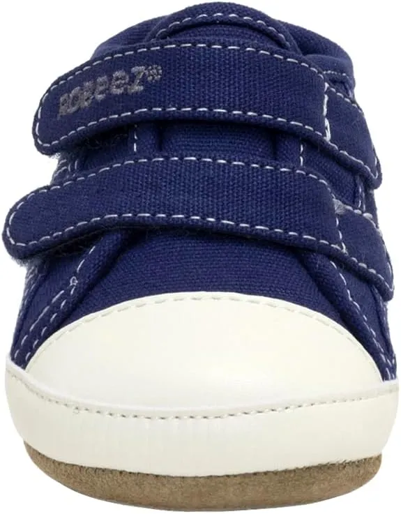 Robeez Baby Boys and Unisex First Kicks Slip Resistant Shoes & Sneakers for Infant and Toddler