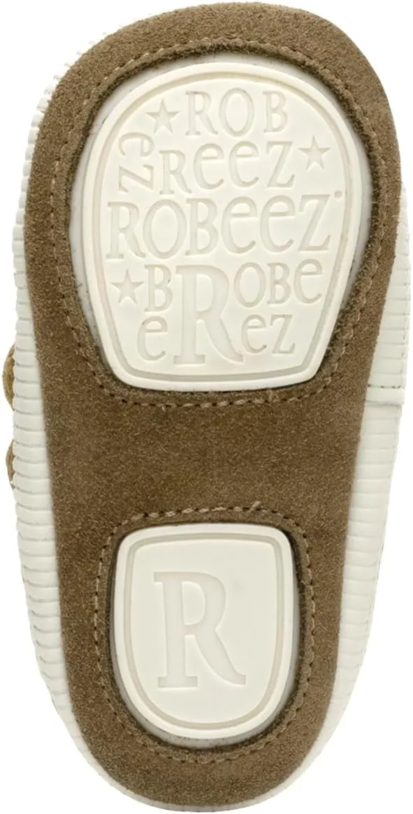Robeez Baby Boys and Unisex First Kicks Slip Resistant Shoes & Sneakers for Infant and Toddler