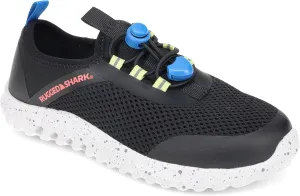 RUGGED SHARK Cay Water Shoes – EVA AQUAFLO® Drainage Outsole, Neoprene Mesh Upper, Bungee-Tie Closure, Lightweight & Breathable, Slip-On Style, Ideal for Beach, River, and Water Sports