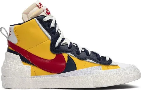 sacai x Blazer Mid "Maize Navy"