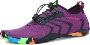 SAGUARO Water Shoes Women – Swim Shoes, Quick-Dry Barefoot Aqua Socks for Beach, Pool, Surfing and Outdoor Activities