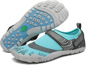 SAGUARO Women's Men's Water Shoes Quick-Dry Swiming Aqua Surf Beach Kayak Barefoot Shoes Wide Toe Box