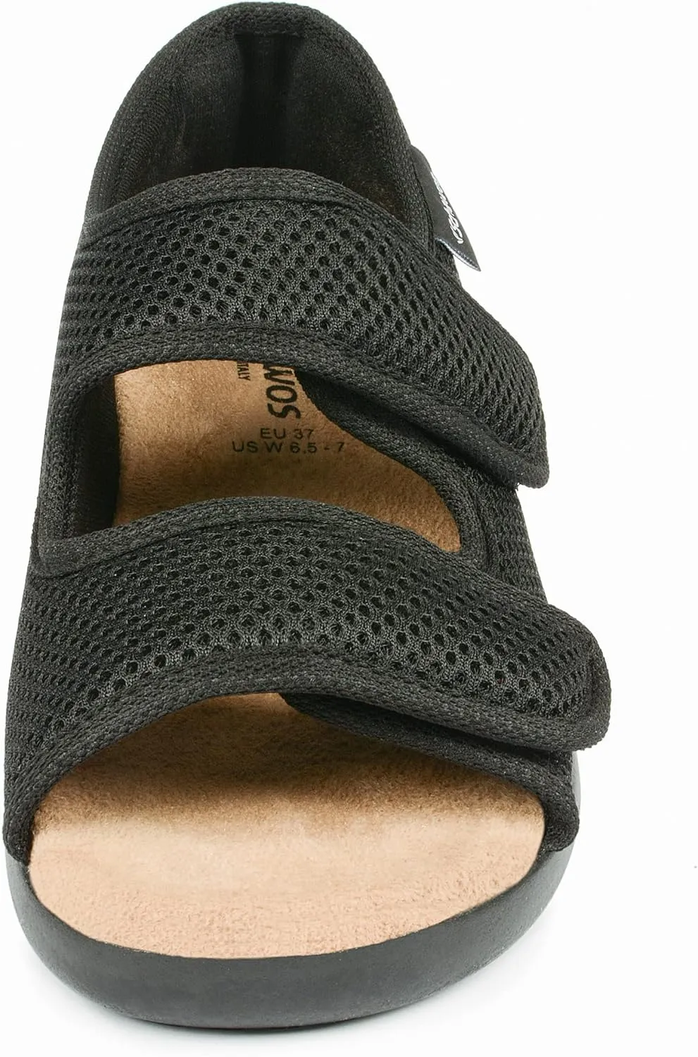 Sandals Stretch 06, for men and women, orthopedic, swollen feet, for seniors