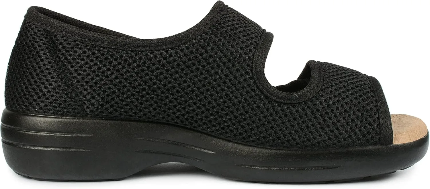 Sandals Stretch 06, for men and women, orthopedic, swollen feet, for seniors