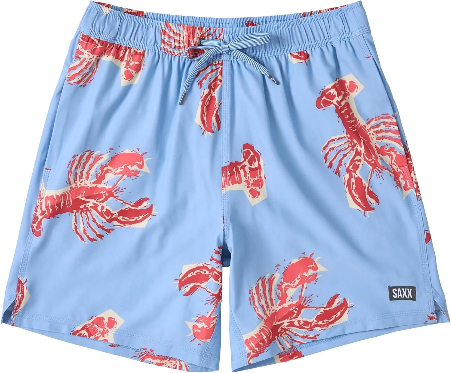 SAXX Underwear Co. Men's Oh Buoy 2N1 Volley 7" with Built-in Pouch Support, Fashion