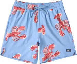 SAXX Underwear Co. Men's Oh Buoy 2N1 Volley 7" with Built-in Pouch Support, Fashion