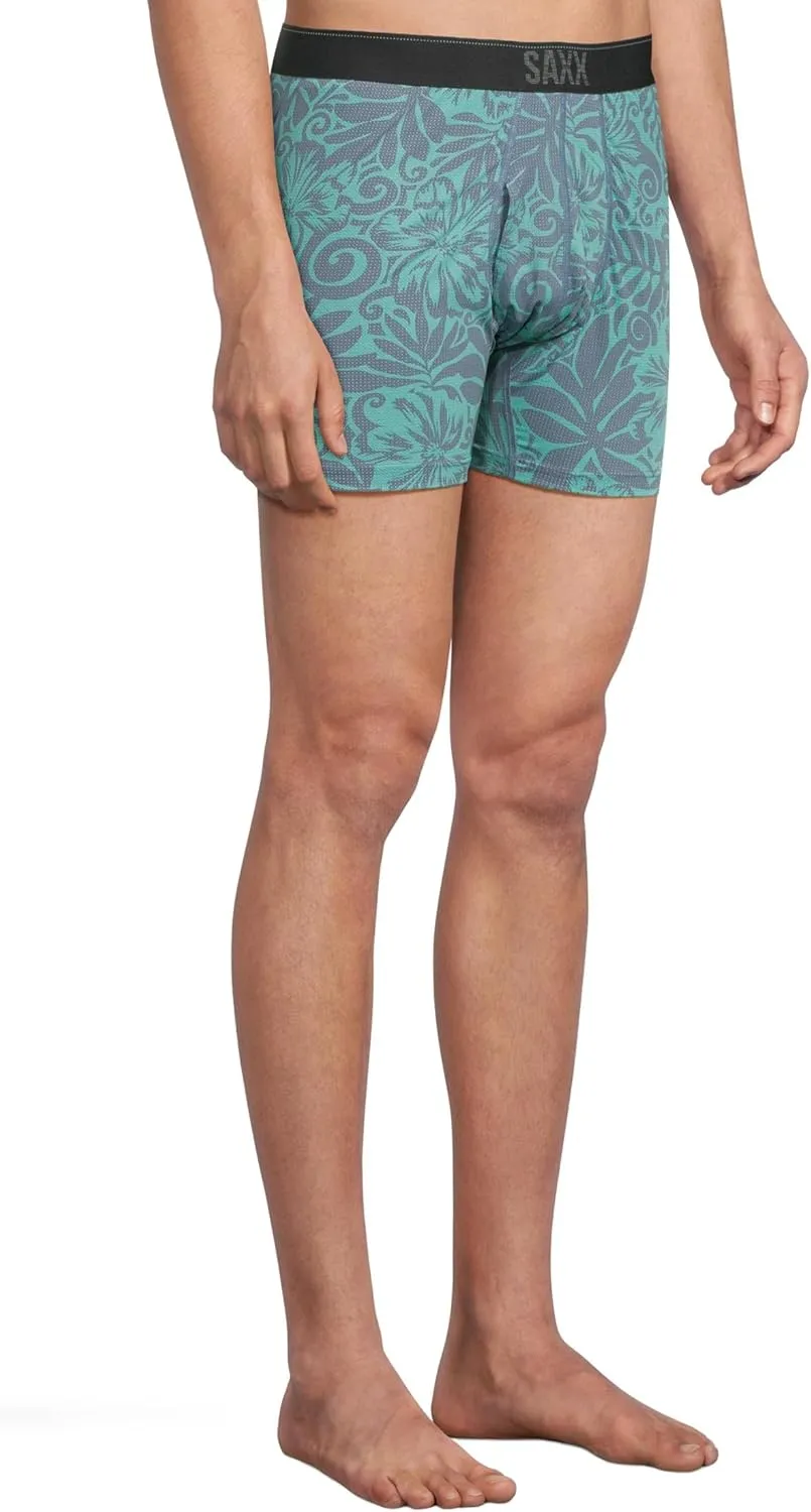 SAXX Underwear Co. Men's Quest Quick Dry Mesh Boxer Brief Fly