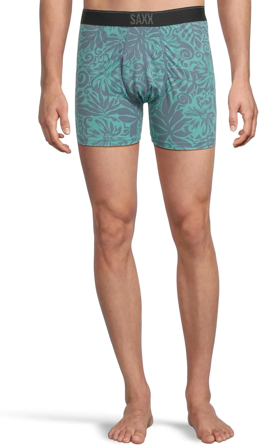 SAXX Underwear Co. Men's Quest Quick Dry Mesh Boxer Brief Fly