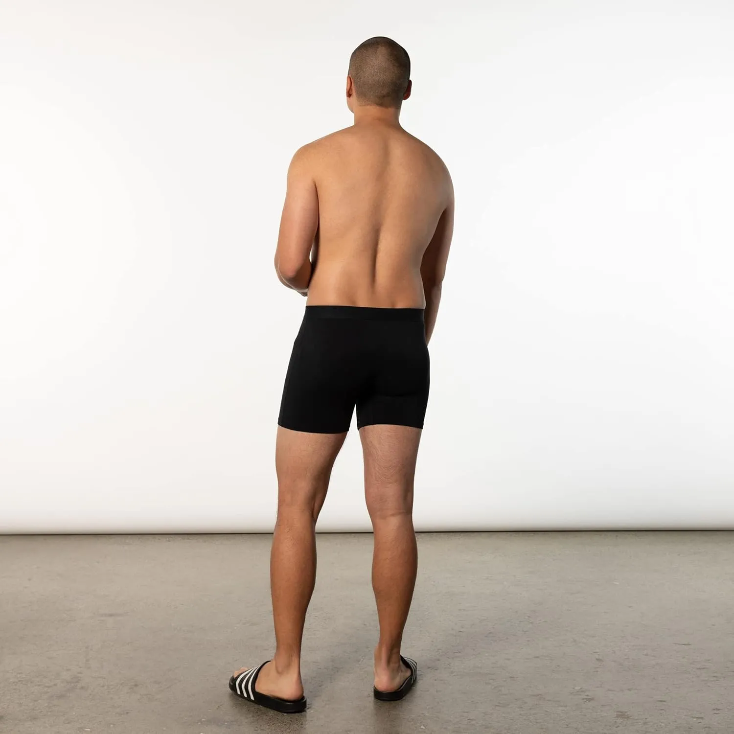 SAXX Underwear Co. Men's Underwear with Pouch Ultra Super Soft Boxer Brief Fly 3Pk