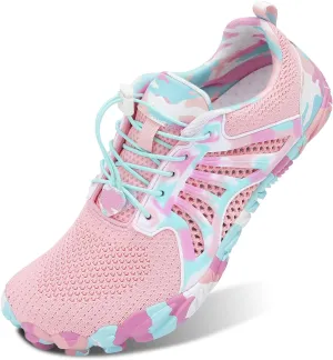 Scurtain Unisex Mens Womens Athletic Hiking Water Shoes Quick Dry Barefoot Aqua Shoes Swim Shoes Beach Shoes with Drainage