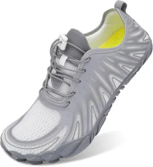 Scurtain Unisex Mens Womens Athletic Hiking Water Shoes Quick Dry Barefoot Aqua Shoes Swim Shoes Beach Shoes with Drainage