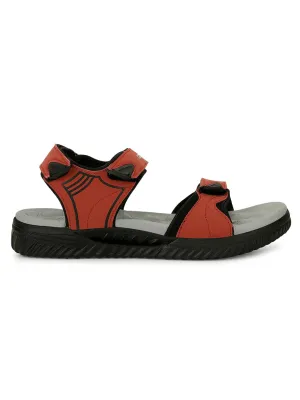SD-PF023 Maroon Men's Sandals