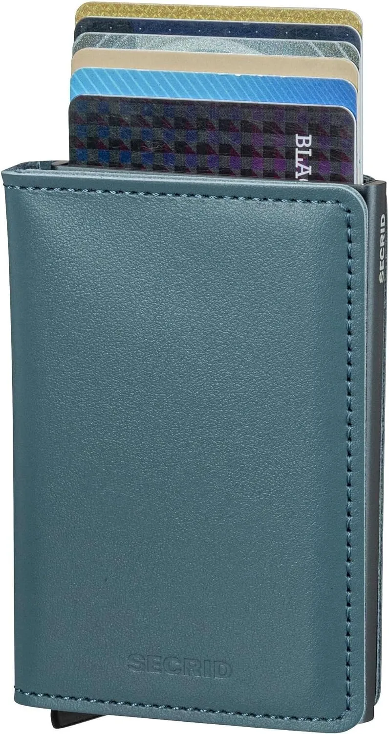 Secrid Men's Wallet Case, Cognac, 16mm Slim