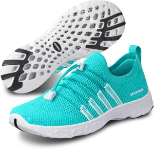 SEEKWAY Mens Womens Water Shoes Quick Dry Aqua Shoes Barefoot for Beach Surf Hiking Pool Water Sports