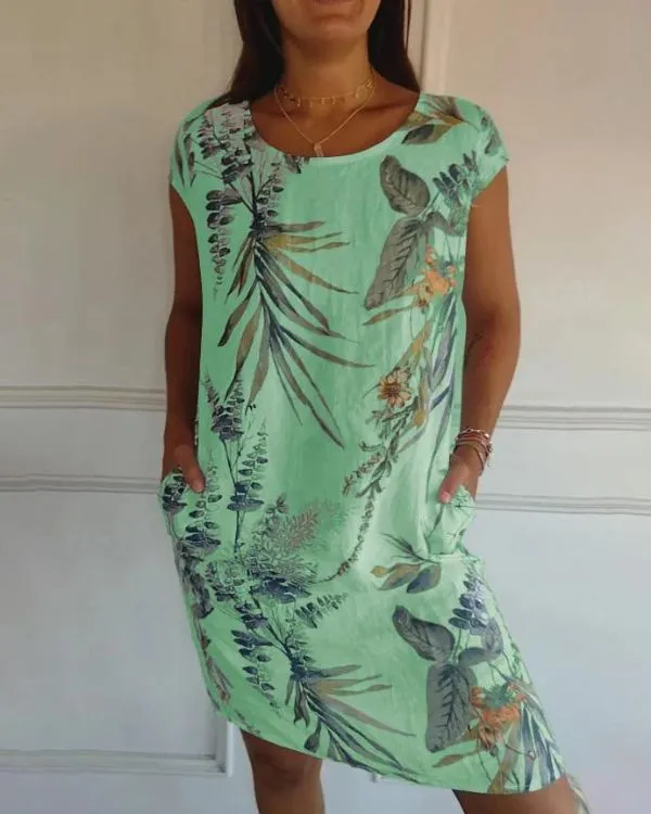 Seraphina | Cotton-Linen Summer Dress