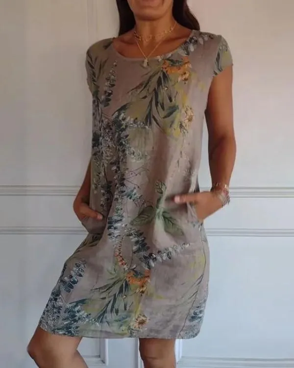 Seraphina | Cotton-Linen Summer Dress
