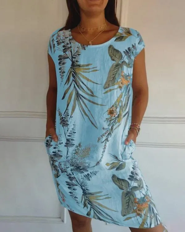 Seraphina | Cotton-Linen Summer Dress
